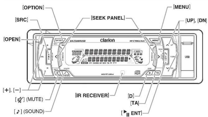 CLARION DXZ588RUSB - Limpeza - 3