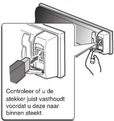 CLARION DXZ588RUSB - Aansluiten van een USB- geheugenapparaat/MTP-apparaat - 1