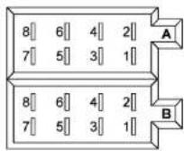ROADSTAR RU400BT - ISO-ANSCHLUSSTEIL - 1