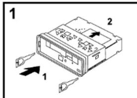 ROADSTAR RU400BT - Montagebeispiel - 1