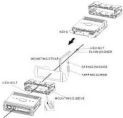 ROADSTAR CD810MP - EJEMPLO DEMONTAJE - 1