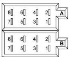 ROADSTAR CD810MP - CONNECTOR ISO "BUILD IN" - 1
