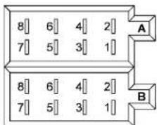 ROADSTAR CD810MP - CONECTORISO EMBUTIDO (BUILT-IN) - 1