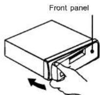 ROADSTAR CD810MP - DETACHING THE FRONT PANEL - 5