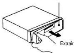 ROADSTAR CD815UMP - COMORETIRAR O PAINEL FRONTAL - 1