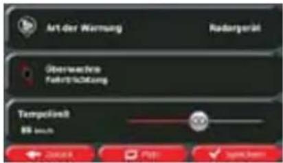 CALIBER RMN 575BT - Warnpunkte bearbeiten - 4