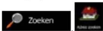 CALIBER RMN 575BT - Het centrum van een stad of plaats als bestemming instellen. - 2