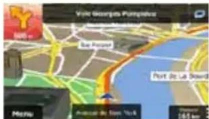 CALIBER RMN 575BT - Navigating on the map - 3
