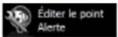 CALIBER RMN 575BT - Éditer un point d'alerte - 3