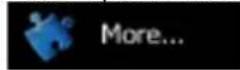 CALIBER RMN 575BT - 'More' menu - 2