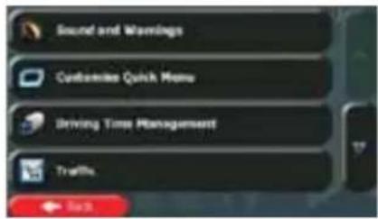 CALIBER RMN 575BT - Settings menu - 5