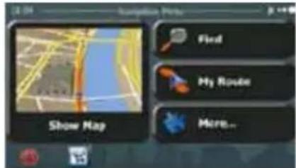 CALIBER RMN 575BT - Navigating on the map - 1