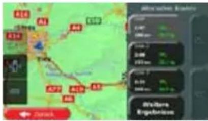 CALIBER RMN 575BT - Alternative Routen bei der Routenplanung überprüfen - 5