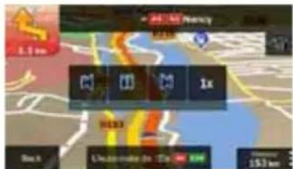 CALIBER RMN 575BT - Watching the simulation of the route - 7