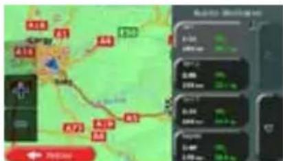 CALIBER RMN 575BT - Vérification des autres itinéraires pour un itinéraire existant - 8