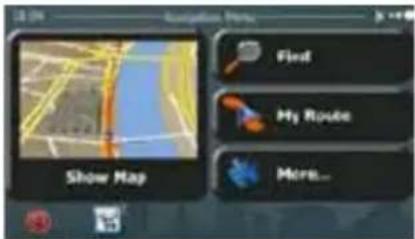CALIBER RMN 575BT - Navigation menu - 1
