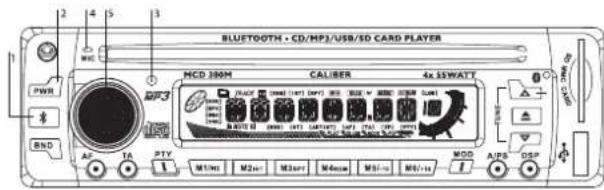 CALIBER MCD 300M - MP3-Funktion - 1