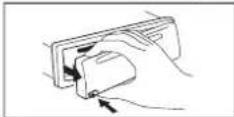 CALIBER MCD 260M - Retrait du lecteur - 2