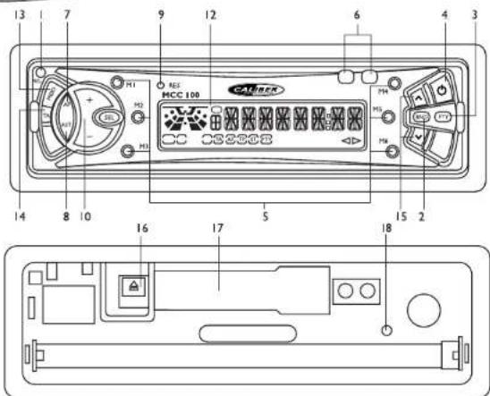 CALIBER MCC 100 - MANUAL DE INSTRUCCIONES - 1