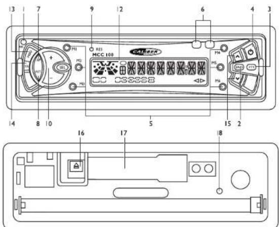 CALIBER MCC 100 - MANUALE D'ISTRUZIONI - 1
