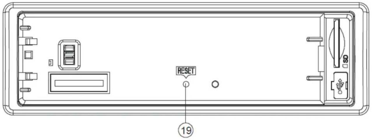 TOKAI LAR91B - EMPLACEMENT DES COMMANDES - 2