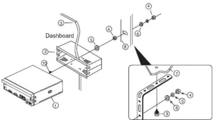 TOKAI LAR100B - ACCESSOIRES DE MONTAGE - 1