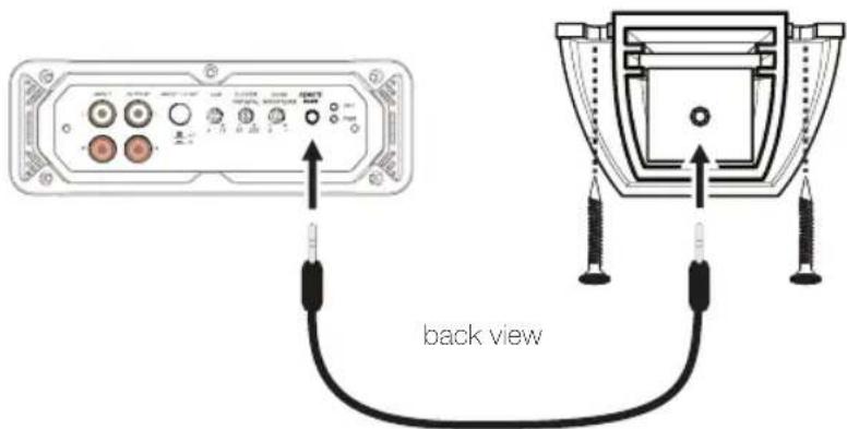 KICKER CX1200.1 - CXARC REMOTE BASS INSTALLATION - 2