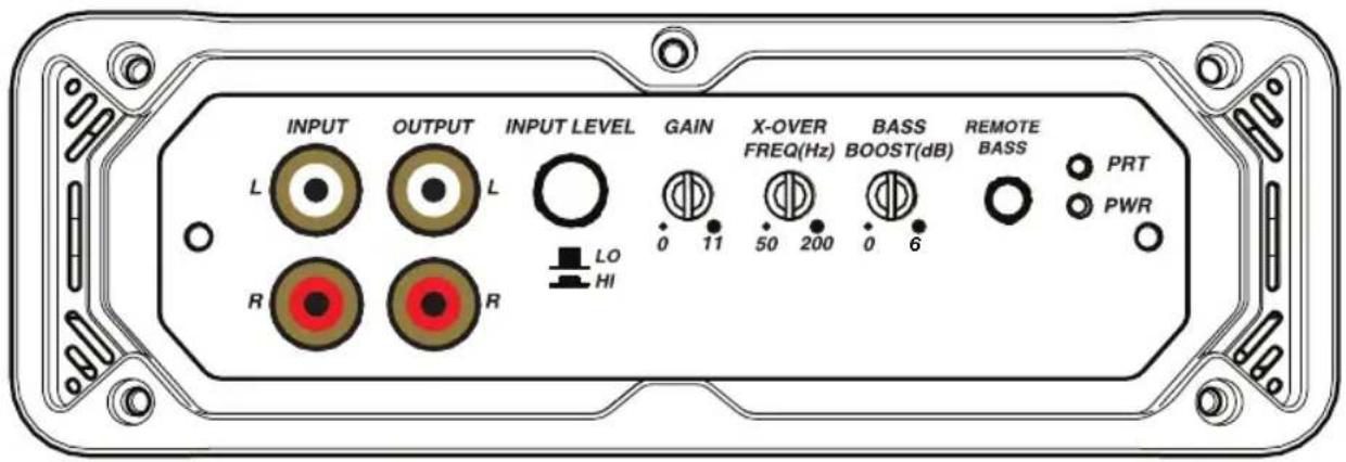 KICKER CX1200.1 - Modelo Fusible Cable de Alimentacion y Kit de cableado Externo Conexion a Tierra KICKER (no incluido) - 1