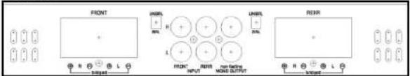 Ground Zero GZUA 4125SQ - Connections and adjustments - 1