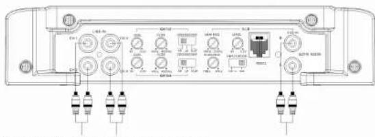 Ground Zero GZTA 5125X - Cabledo Modo Estereo-GZTA 5120X - 1