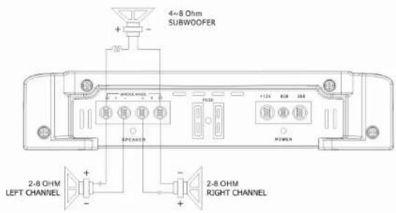 Ground Zero GZTA 4125X - Haut-parleur raccordement pour le Mode Trimode - 4