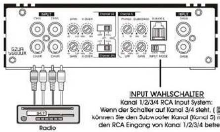 Ground Zero GZUA 5600DX - Warnung: - 3