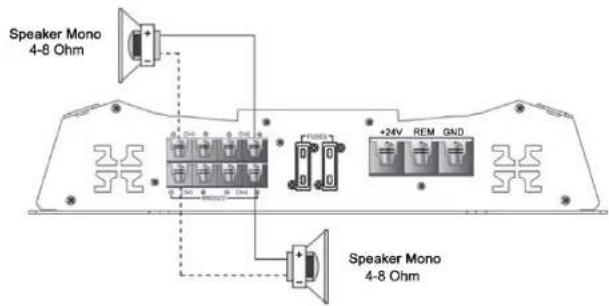 Ground Zero GZTA 4.24VDC - SPEAKER CONNECTIONS - 2