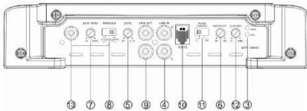 Ground Zero GZTA 1.1200DX - Einstellungen und Funktionen - GZTA 1.800DX - 1