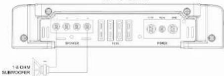 Ground Zero GZTA 1.1200DX - Ajuste del nivel de Audio - 4