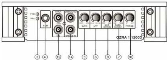 Ground Zero GZRA 2.350G - Stromanschluss-GZRA 1.1200D - 3
