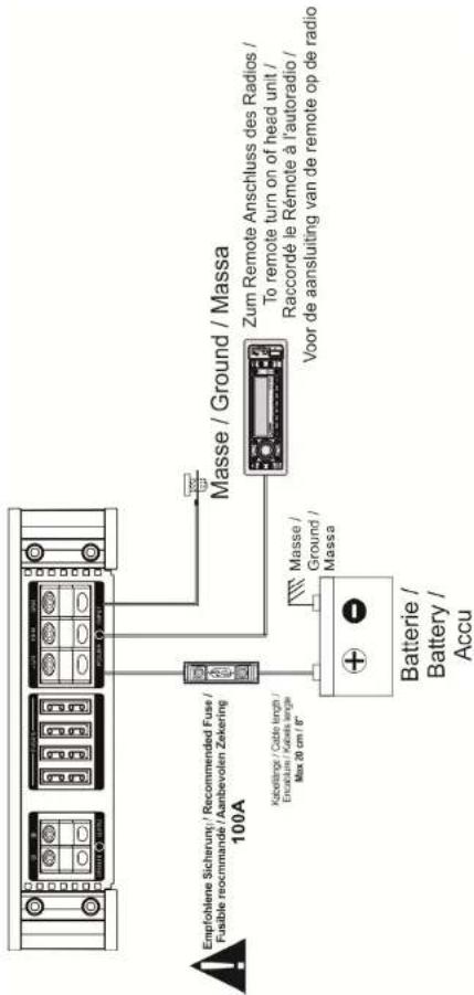 Ground Zero GZRA 2.350G - Virtakytkennat-GZRA 1.1200D - 1