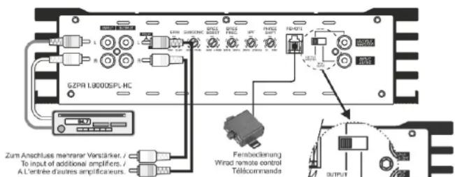 Ground Zero GZPA 1.8000SPLHC - Mounting your amplifier - 2