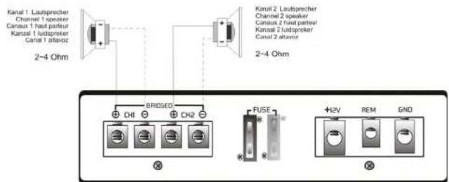 Ground Zero GZIA 4110HPX - Low Level input: - 2