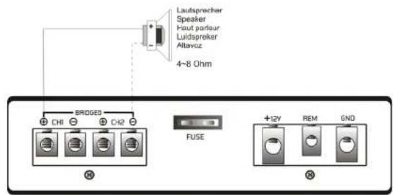 Ground Zero GZIA 4110HPX - Connexion haut parleur - 3