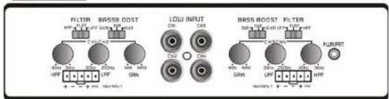 Ground Zero GZIA 4110HPX - High Input - 2