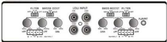 Ground Zero GZIA 4110HPX - High Input - 2