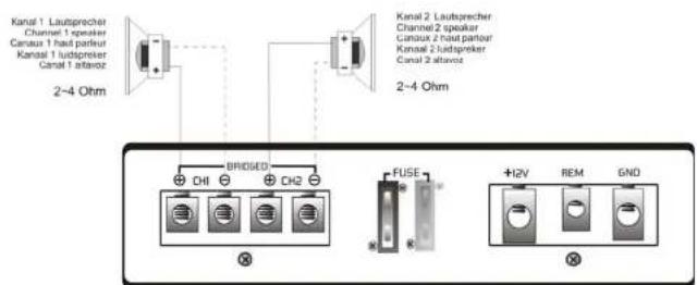 Ground Zero GZIA 4110HPX - Low Level input: - 2