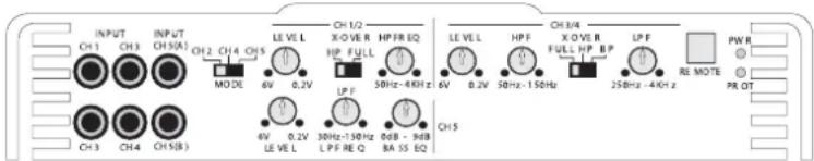 MB QUART PAB 1200.1 D - PAB 5400 5-Kanal-Verträker - 2