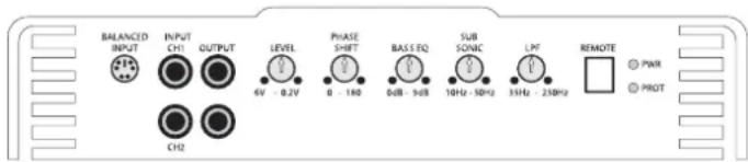 MB QUART PAB 1200.1 D - Amplifi cador mono PAB 1200.1T - 1
