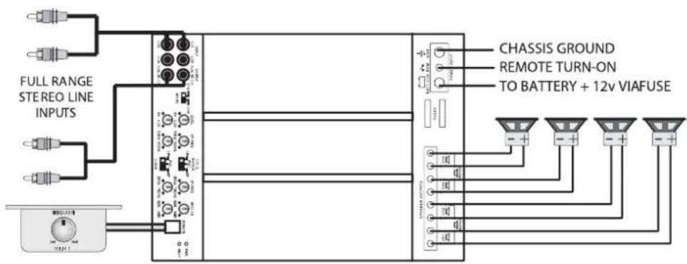 MB QUART PAB 1200.1 D - Interconnect cable checklist - 1