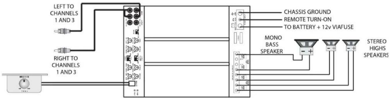 MB QUART PAB 1200.1 D - MHHMMyMN DnIa COBkyTHbIX MMneDaHcOB dHaAMNKOB: - 1