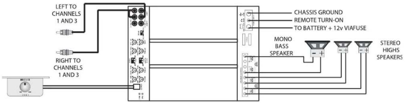 MB QUART PAB 1200.1 D - Impedenze minime totali dell'altoparlante: - 1