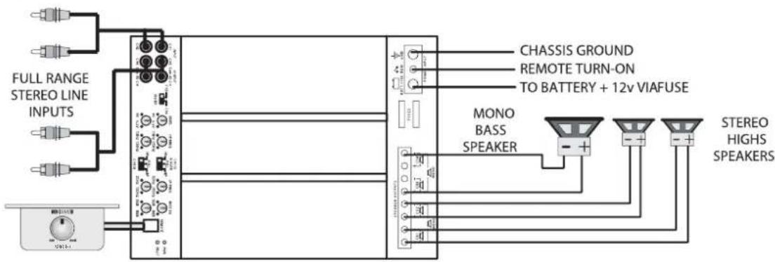 MB QUART PAB 1200.1 D - BbICOKNX/HN3KNX ChaCTOT - 1