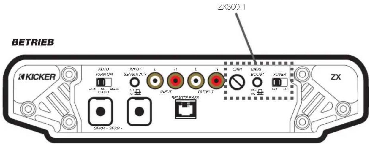 KICKER ZX300.1 - Modell Externe Sicherung Massekabel KICKER Verkabelungssatz - 2